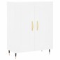 vidaXL Highboard Weiß 69,5x34x180 cm Holzwerkstoff vidaXL Highboard Weiß 69,5x34x180 cm Holzwerkstoff