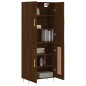 vidaXL Highboard Braun Eichen-Optik 69,5x34x180 cm Holzwerkstoff vidaXL Highboard Braun Eichen-Optik 69,5x34x180 cm Holzwerkstoff
