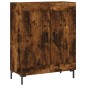 vidaXL Highboard Räuchereiche 69,5x34x180 cm Holzwerkstoff vidaXL Highboard Räuchereiche 69,5x34x180 cm Holzwerkstoff