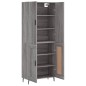 vidaXL Highboard Grau Sonoma 69,5x34x180 cm Holzwerkstoff vidaXL Highboard Grau Sonoma 69,5x34x180 cm Holzwerkstoff