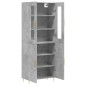 vidaXL Highboard Betongrau 69,5x34x180 cm Holzwerkstoff vidaXL Highboard Betongrau 69,5x34x180 cm Holzwerkstoff