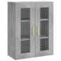 vidaXL Highboard Betongrau 69,5x34x180 cm Holzwerkstoff vidaXL Highboard Betongrau 69,5x34x180 cm Holzwerkstoff