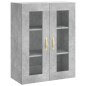 vidaXL Highboard Betongrau 69,5x34x180 cm Holzwerkstoff vidaXL Highboard Betongrau 69,5x34x180 cm Holzwerkstoff