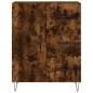 vidaXL Highboard Räuchereiche 69,5x34x180 cm Holzwerkstoff vidaXL Highboard Räuchereiche 69,5x34x180 cm Holzwerkstoff