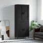 vidaXL Highboard Schwarz 69,5x34x180 cm Holzwerkstoff vidaXL Highboard Schwarz 69,5x34x180 cm Holzwerkstoff