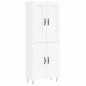 vidaXL Highboard Weiß 69,5x34x180 cm Holzwerkstoff vidaXL Highboard Weiß 69,5x34x180 cm Holzwerkstoff
