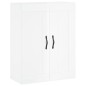 vidaXL Highboard Hochglanz-Weiß 69,5x34x180 cm Holzwerkstoff vidaXL Highboard Hochglanz-Weiß 69,5x34x180 cm Holzwerkstoff