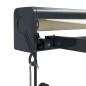 vidaXL Gelenkarmmarkise Creme 3x2,5 m Stoff und Aluminium vidaXL Gelenkarmmarkise Creme 3x2,5 m Stoff und Aluminium