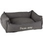 FLAMINGO Hundebett mit Reißverschluss Dream Away Grau 90x70 cm FLAMINGO Hundebett mit Reißverschluss Dream Away Grau 90x70 cm