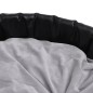 vidaXL Hundebett Schwarz-Grau 90x79x20 cm Plüsch und Kunstleder vidaXL Hundebett Schwarz-Grau 90x79x20 cm Plüsch und Kunstleder