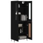 vidaXL Highboard Schwarz 69,5x34x180 cm Holzwerkstoff vidaXL Highboard Schwarz 69,5x34x180 cm Holzwerkstoff