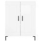 vidaXL Highboard Hochglanz-Weiß 69,5x34x180 cm Holzwerkstoff vidaXL Highboard Hochglanz-Weiß 69,5x34x180 cm Holzwerkstoff