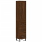 vidaXL Highboard Braun Eichen-Optik 34,5x34x180 cm Holzwerkstoff vidaXL Highboard Braun Eichen-Optik 34,5x34x180 cm Holzwerkstoff