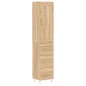 vidaXL Highboard Sonoma-Eiche 34,5x34x180 cm Holzwerkstoff vidaXL Highboard Sonoma-Eiche 34,5x34x180 cm Holzwerkstoff
