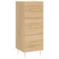 vidaXL Highboard Sonoma-Eiche 34,5x34x180 cm Holzwerkstoff vidaXL Highboard Sonoma-Eiche 34,5x34x180 cm Holzwerkstoff