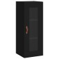 vidaXL Highboard Schwarz 34,5x34x180 cm Holzwerkstoff vidaXL Highboard Schwarz 34,5x34x180 cm Holzwerkstoff