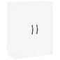 vidaXL Highboard Hochglanz-Weiß 69,5x34x180 cm Holzwerkstoff vidaXL Highboard Hochglanz-Weiß 69,5x34x180 cm Holzwerkstoff