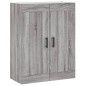 vidaXL Highboard Grau Sonoma 69,5x34x180 cm Holzwerkstoff vidaXL Highboard Grau Sonoma 69,5x34x180 cm Holzwerkstoff