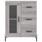 vidaXL Highboard Grau Sonoma 69,5x34x180 cm Holzwerkstoff vidaXL Highboard Grau Sonoma 69,5x34x180 cm Holzwerkstoff