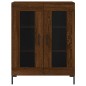 vidaXL Highboard Braun Eichen-Optik 69,5x34x180 cm Holzwerkstoff vidaXL Highboard Braun Eichen-Optik 69,5x34x180 cm Holzwerkstoff