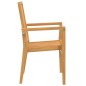 vidaXL 5-tlg. Garten-Essgruppe Massivholz Teak vidaXL 5-tlg. Garten-Essgruppe Massivholz Teak