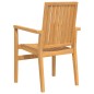 vidaXL 5-tlg. Garten-Essgruppe Massivholz Teak vidaXL 5-tlg. Garten-Essgruppe Massivholz Teak