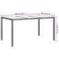 vidaXL 7-tlg. Garten-Essgruppe mit Kissen Weiß Poly Rattan vidaXL 7-tlg. Garten-Essgruppe mit Kissen Weiß Poly Rattan