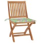 vidaXL Klappbare Gartenstühle mit Kissen 6 Stk. Massivholz Teak vidaXL Klappbare Gartenstühle mit Kissen 6 Stk. Massivholz Teak
