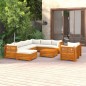 vidaXL 10-tlg. Garten-Lounge-Set mit Kissen Massivholz Akazie vidaXL 10-tlg. Garten-Lounge-Set mit Kissen Massivholz Akazie