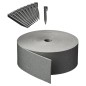 Nature Rasenkante mit Bodenanker Set Grau Nature Rasenkante mit Bodenanker Set Grau