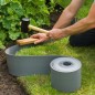 Nature Rasenkante mit Bodenanker Set Grau Nature Rasenkante mit Bodenanker Set Grau