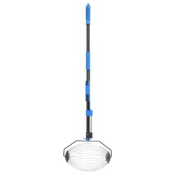 vidaXL Rollsammler Blau 127 cm Stahl
