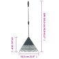 vidaXL Laubbesen Dunkelgrün 155,5 cm PP vidaXL Laubbesen Dunkelgrün 155,5 cm PP