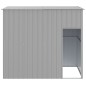 vidaXL Hundehütte mit Dach Hellgrau 214x153x181 cm Verzinkter Stahl vidaXL Hundehütte mit Dach Hellgrau 214x153x181 cm Verzinkter Stahl