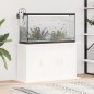 vidaXL Aquariumständer Weiß 101x41x58 cm Holzwerkstoff vidaXL Aquariumständer Weiß 101x41x58 cm Holzwerkstoff