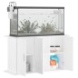 vidaXL Aquariumständer Weiß 101x41x58 cm Holzwerkstoff vidaXL Aquariumständer Weiß 101x41x58 cm Holzwerkstoff