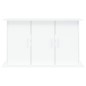 vidaXL Aquariumständer Weiß 101x41x58 cm Holzwerkstoff vidaXL Aquariumständer Weiß 101x41x58 cm Holzwerkstoff