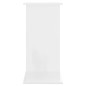 vidaXL Aquariumständer Hochglanz-Weiß 81x36x73 cm Holzwerkstoff vidaXL Aquariumständer Hochglanz-Weiß 81x36x73 cm Holzwerkstoff