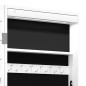 vidaXL Spiegel-Schmuckschrank mit LED-Beleuchtung Wandmontage Weiß vidaXL Spiegel-Schmuckschrank mit LED-Beleuchtung Wandmontage Weiß
