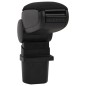 vidaXL Auto-Armlehne Schwarz 12x31x(29,5-47) cm ABS vidaXL Auto-Armlehne Schwarz 12x31x(29,5-47) cm ABS