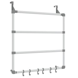 vidaXL Handtuchhalter 67x15x66 cm Aluminium