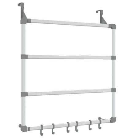 vidaXL Handtuchhalter 67x15x66 cm Aluminium