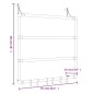 vidaXL Handtuchhalter 67x15x66 cm Aluminium vidaXL Handtuchhalter 67x15x66 cm Aluminium