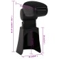 vidaXL Auto-Armlehne Schwarz 16x36x(41-57) cm ABS vidaXL Auto-Armlehne Schwarz 16x36x(41-57) cm ABS