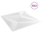 vidaXL Wandpaneele 12 Stk. Weiß 50x50 cm XPS 3 m² Stern vidaXL Wandpaneele 12 Stk. Weiß 50x50 cm XPS 3 m² Stern