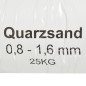 vidaXL Filtersand 25 kg 0,8-1,6 mm vidaXL Filtersand 25 kg 0,8-1,6 mm