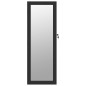 vidaXL Spiegel-Schmuckschrank mit LED-Beleuchtung Wandmontage Schwarz vidaXL Spiegel-Schmuckschrank mit LED-Beleuchtung Wandmontage Schwarz