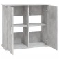 vidaXL Aquariumständer Betongrau 81x36x73 cm Holzwerkstoff vidaXL Aquariumständer Betongrau 81x36x73 cm Holzwerkstoff