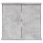 vidaXL Aquariumständer Betongrau 81x36x73 cm Holzwerkstoff vidaXL Aquariumständer Betongrau 81x36x73 cm Holzwerkstoff