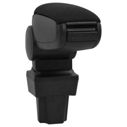 vidaXL Auto-Armlehne Schwarz 11,5x32x(30-50) cm ABS